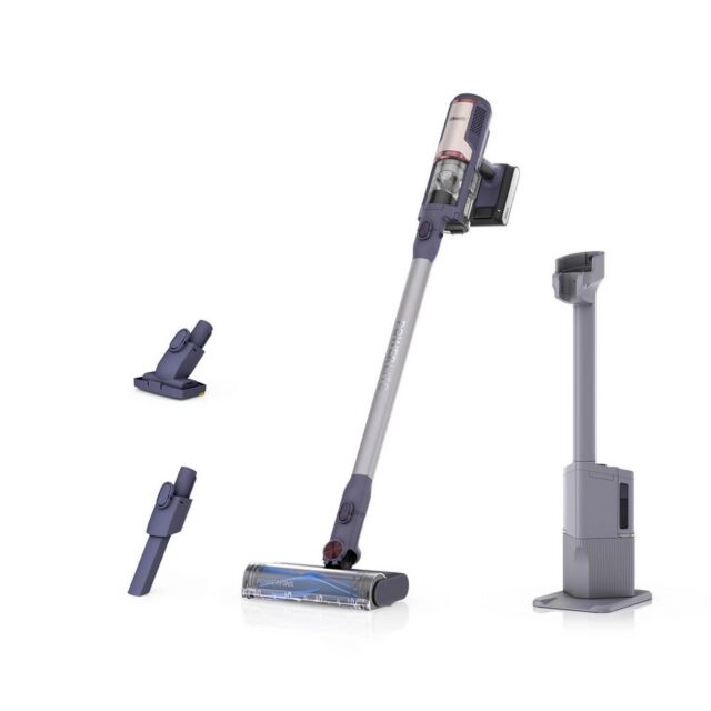 Shark BU3621UKT Cordless Stick Vacuum Cleaner - 40 Minutes Run Time - Glacier Blue