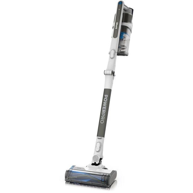 Shark IZ380UK PowerPro Cordless Stick Vacuum Cleaner - 60 Minutes Run Time - Navy Metallic