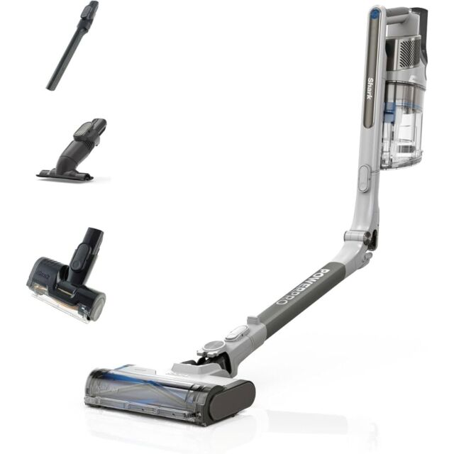Shark IZ380UKT PowerPro Pet Cordless Stick Vacuum Cleaner - 60 Minutes Run Time - Java Metallic