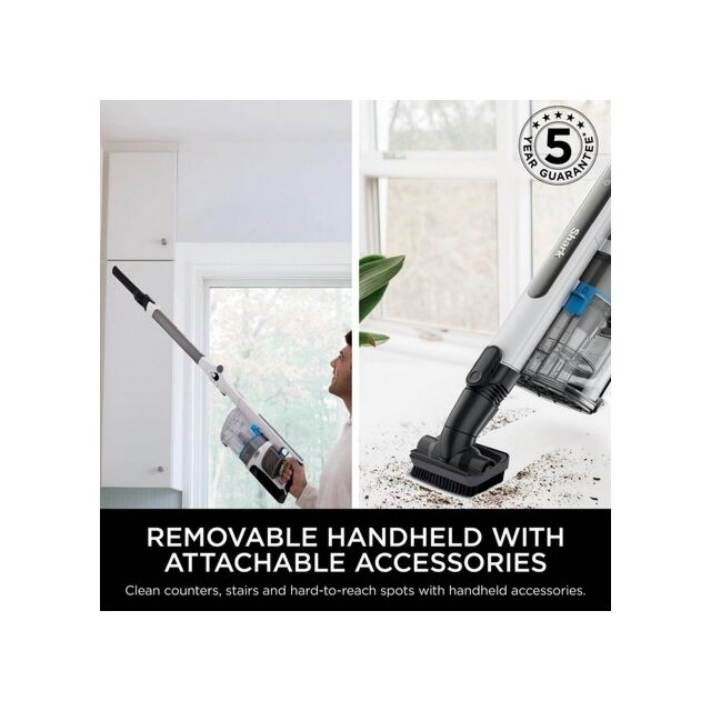 Shark IZ380UKT PowerPro Pet Cordless Stick Vacuum Cleaner - 60 Minutes Run Time - Java Metallic