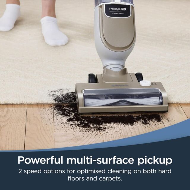 Shark SV2000UK Cordless Upright Vacuum - Stone