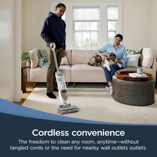 Shark SV2000UK Cordless Upright Vacuum - Stone