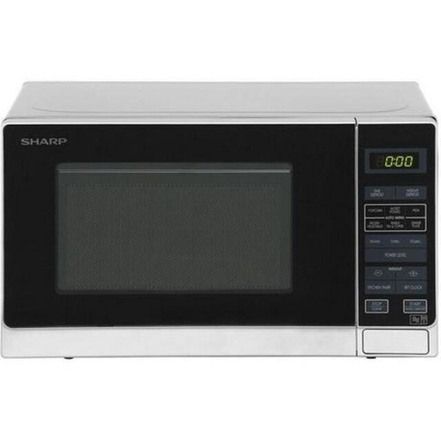 Sharp R272SLM Microwave 20 Litre 800 Watt in Silver