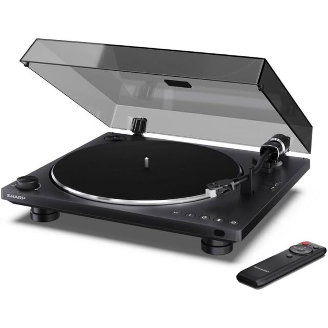 Sharp RP-TT100 Automatic Turntable with Bluetooth - Black