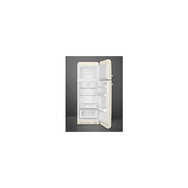 Smeg FAB30RCR5UK 50's Style Freezer Fridge in Cream Right Hand Hinge 