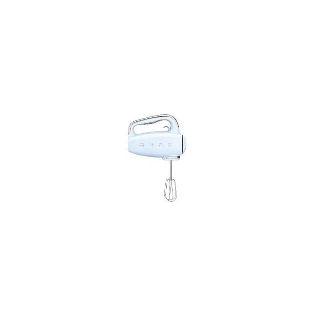 Smeg HMF01PBUK Hand Mixer in Pastel Blue 50's Style