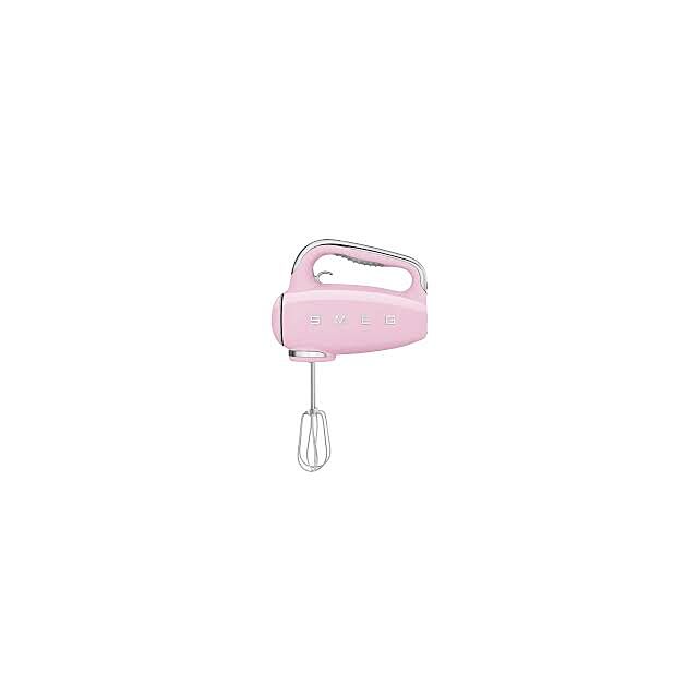 Smeg HMF01PKUK Hand Mixer in Pink 50's Style