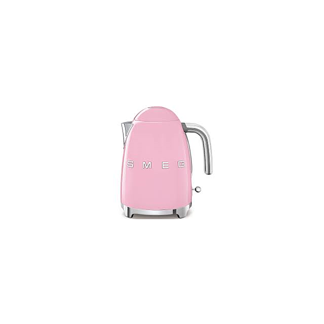 Smeg KLF03PKUK Cordless Jug Kettle in Pink 3D Logo