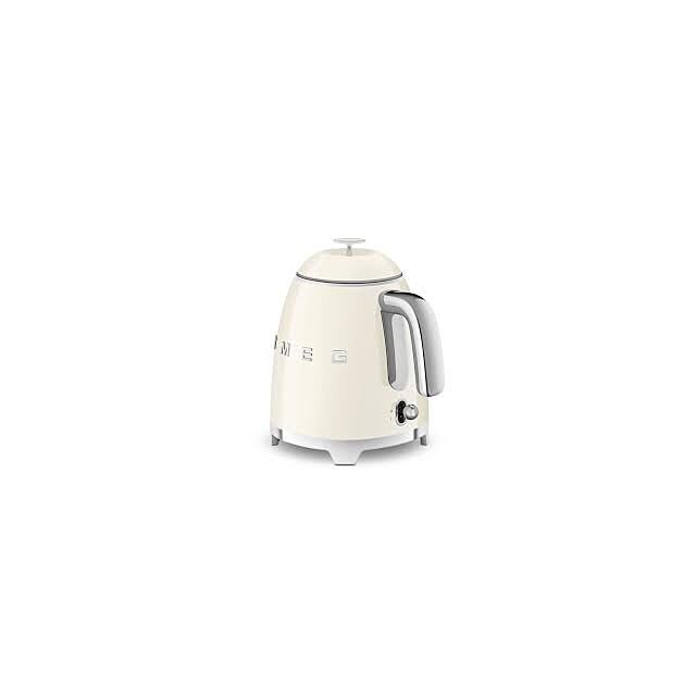 Smeg KLF05CRUK Mini Cordless Jug Kettle in Cream