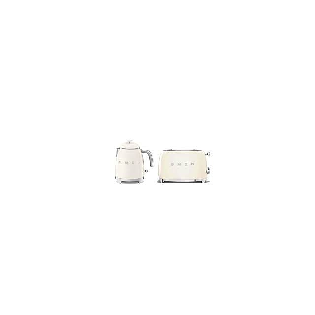 Smeg KLF05CRUK Mini Cordless Jug Kettle in Cream