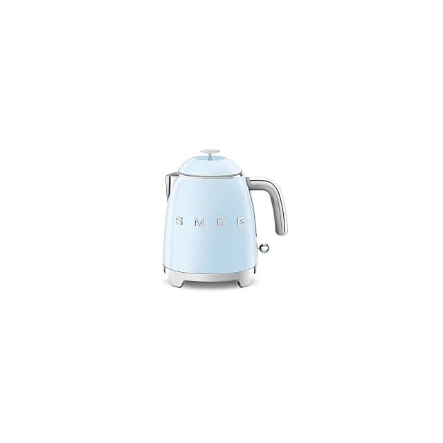 Smeg KLF05PBUK Mini Cordless Jug Kettle in Pastel Blue