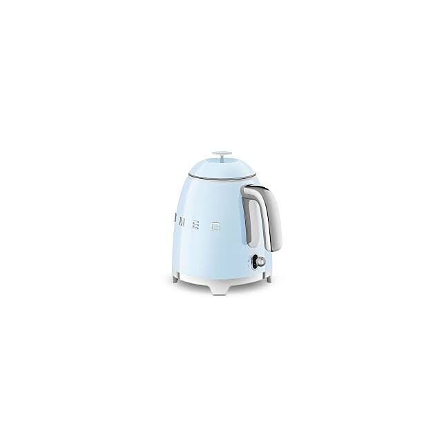 Smeg KLF05PBUK Mini Cordless Jug Kettle in Pastel Blue