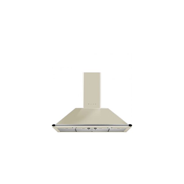 Smeg KT110PE 110cm Cream Chimney Hood