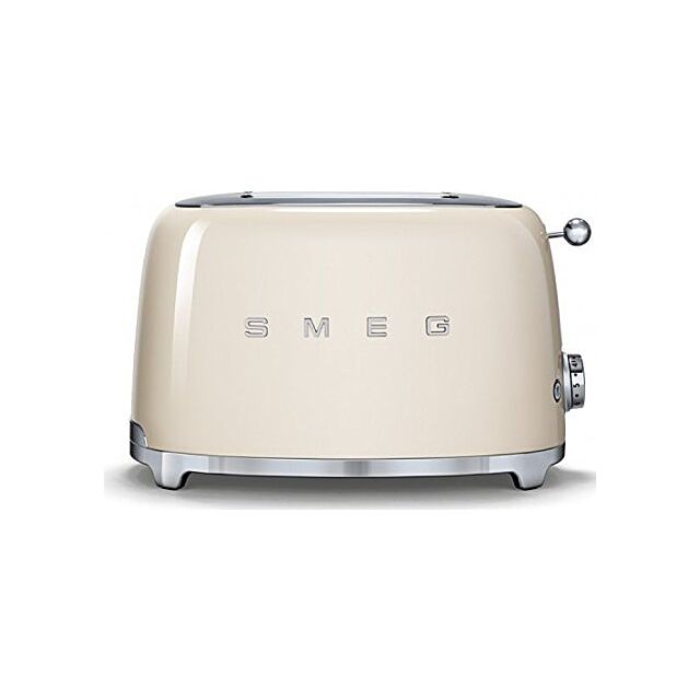 Smeg TSF01CRUK 2 Slot Toaster in Cream
