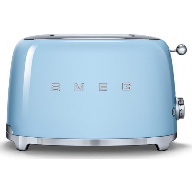 Smeg TSF01PBUK 2 Slot Toaster in Pastel Blue