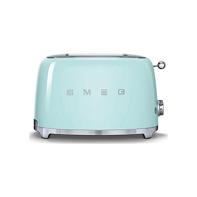 Smeg TSF01PGUK 2 Slot Toaster in Pastel Green