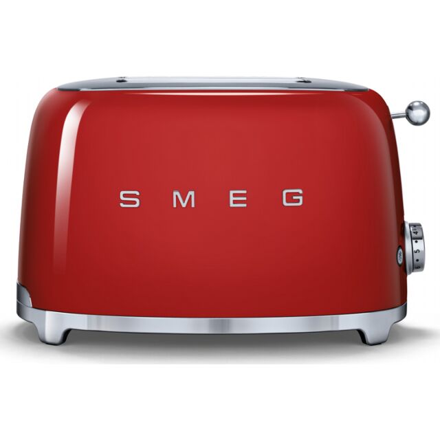 Smeg TSF01RDUK 2 Slot Toaster in Red