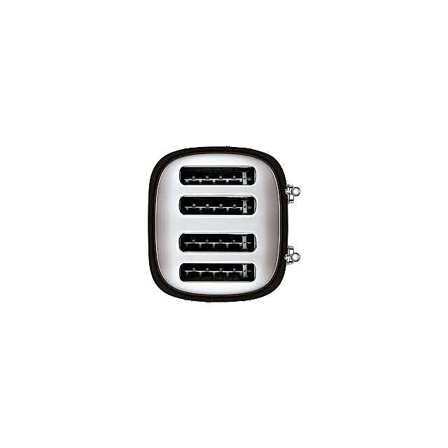 Smeg TSF03BLUK 4 Slot Toaster in Black