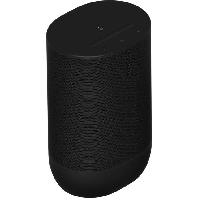 Sonos MOVE2B Portable Smart Speaker In Black