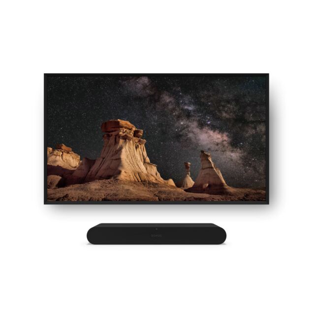 Sonos RAY Soundbar in Black