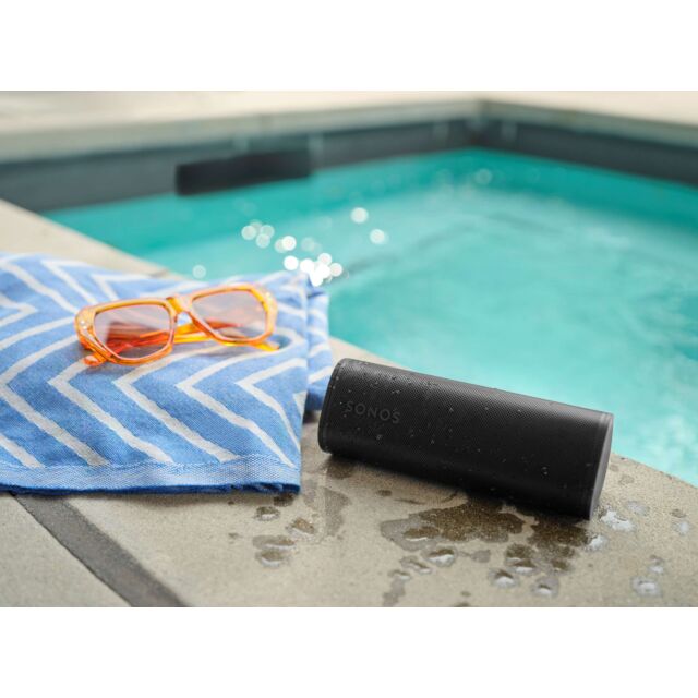 Sonos ROAM2B Portable Voice Enabled Speaker In Black