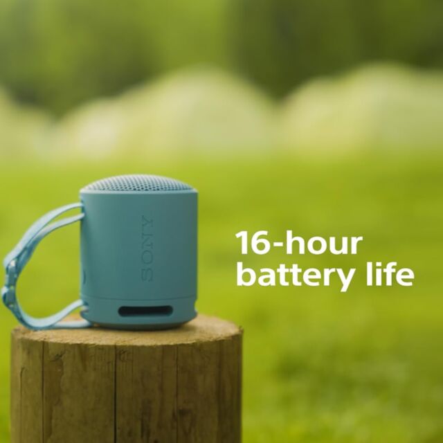 Sony SRSXB100L_CE7 Bluetooth Speaker in Light Blue
