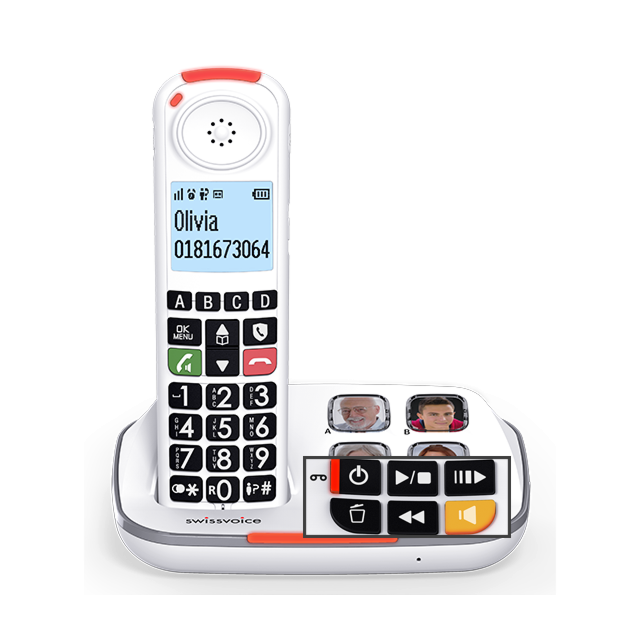 Swissvoice XTRA2355 Easy To Use Cordless Phone