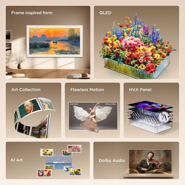 TCL 43A400 PRO-UK 43inch 4K Ultra HD QD-MINI LED AI Art TV