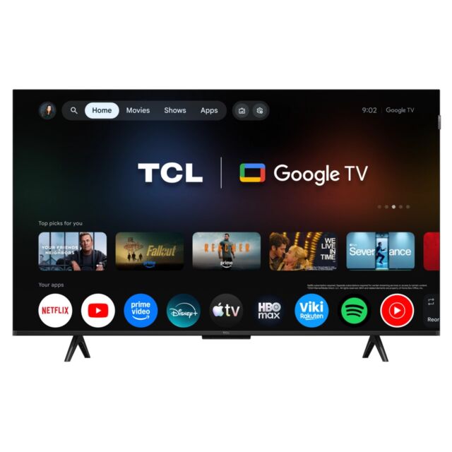 TCL 43P7L-UK 43inch 4K HDR QLED Direct LED Google TV