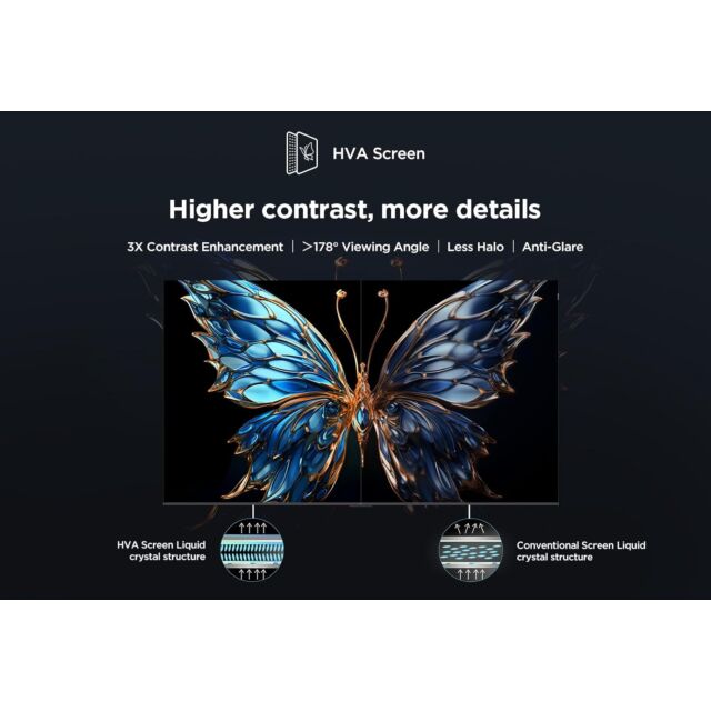 TCL 65P7K-UK 65inch 4K QLED Direct LED HDR Google TV