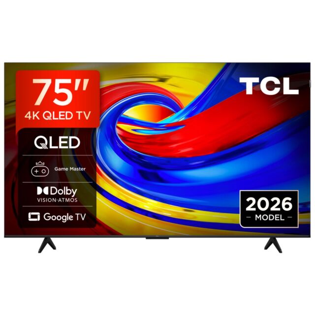 TCL 75P7L-UK 75inch 4K HDR QLED Direct LED Google TV