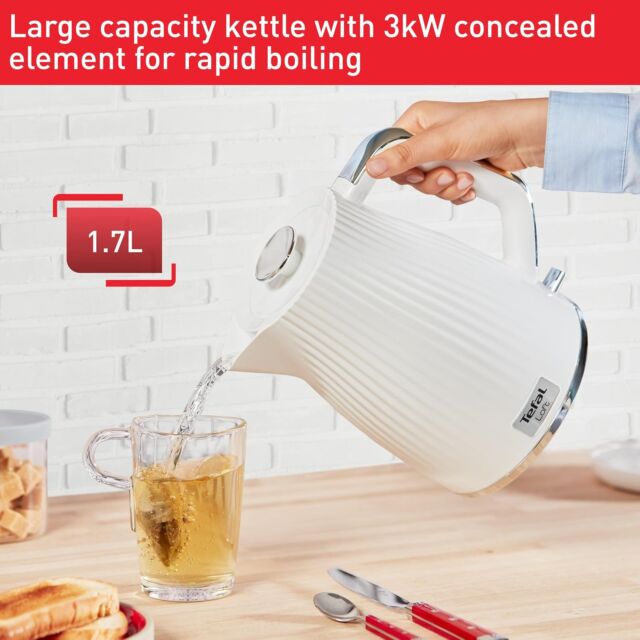 Tefal KO250140 Kettle Loft Design in Pure White