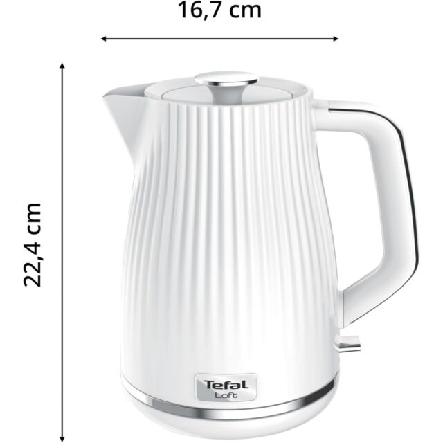 Tefal KO250140 Kettle Loft Design in Pure White