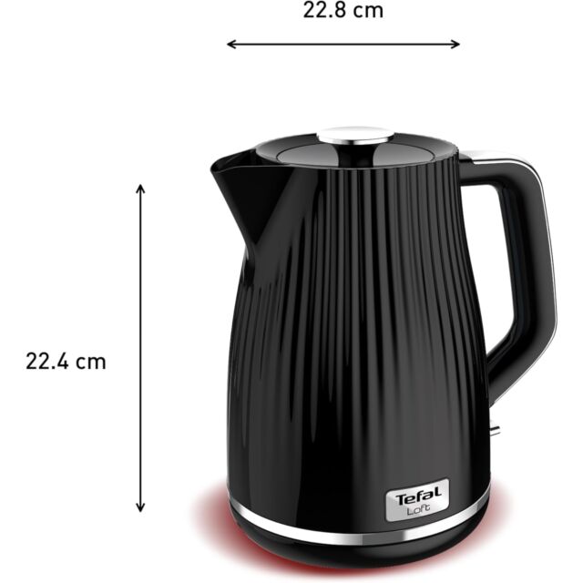 Tefal KO250840 Kettle Loft Design in Black