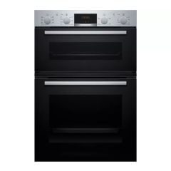 Bosch MBA533BS3B Series 4, 60cm Built In Double Oven - Stainless Steel
