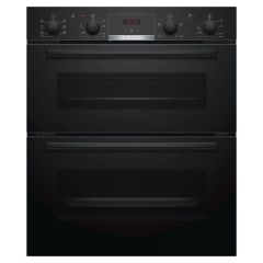 Bosch NBS533BB0B Series 4 Built-Under Double Electric Oven