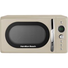 Hamilton Beach HB70H20C Microwave in Cream Retro Style 20 Litre