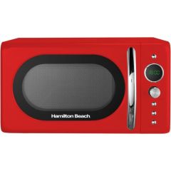 Hamilton Beach HB70H20R Microwave in Red Retro Style 20 Litre