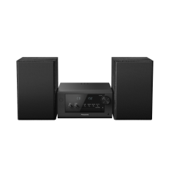 Panasonic SCPM702EBK CD Stereo System In Black