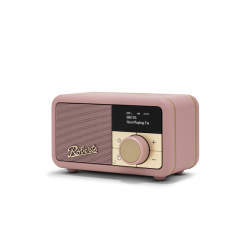 Roberts REVPETITE2DP Revival Petite2 in Dusky Pink DAB+/FM Rechargeable Bluetooth