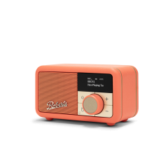 Roberts REVPETITE2PO Revival Petite2 in Pop Orange DAB+/FM Rechargeable Bluetooth