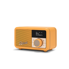 Roberts REVPETITE2SY Revival Petite2 in Sunburst Yellow DAB+/FM Rechargeable Bluetooth