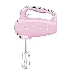 Smeg HMF01PKUK Hand Mixer in Pink 50's Style