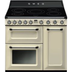 Smeg TR93IP2 Range Cooker 90cm Induction Victoria in Cream