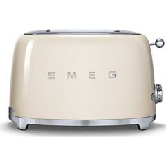 Smeg TSF01CRUK 2 Slot Toaster in Cream