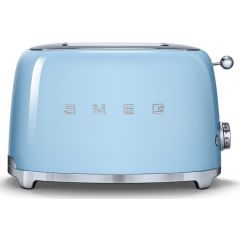 Smeg TSF01PBUK 2 Slot Toaster in Pastel Blue